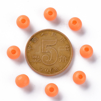 Opaque Acrylic Beads MACR-S370-C6mm-A11-1