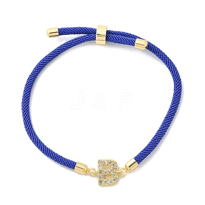 Adjustable Nylon Cord Bracelets X-BJEW-C096-01G-02-1