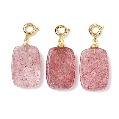 Natural Mixed Stone Pendant Decorations G-G461-01G-1