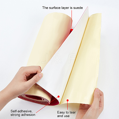 Velvet Fabric DIY-WH0390-03-1