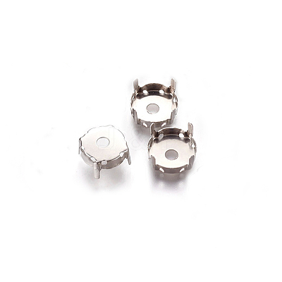 Non-Tarnish Stainless Steel Sew on Prong Settings LS-X-STAS-L229-05A-1
