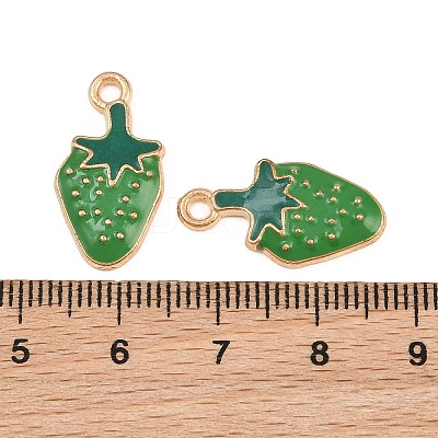 Alloy with Enamel Pendants AL-CBA9C31-07G-B-1