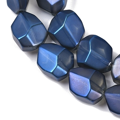 Electroplate Glass Beads Strands EGLA-C009-01A-FR04-1