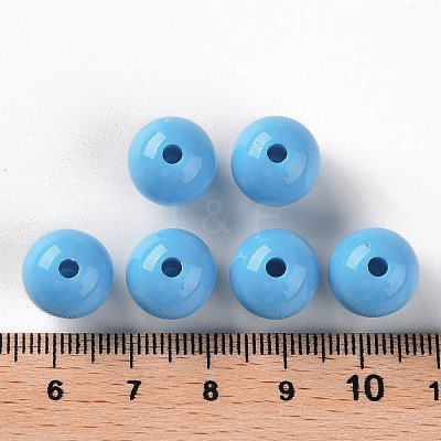 Opaque Acrylic Beads MACR-S370-C12mm-8-1