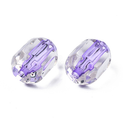 Transparent Acrylic Beads TACR-S154-24A-47-01-1