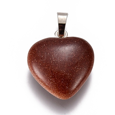 Synthetic Goldstone Pendants G-E434-09P-1