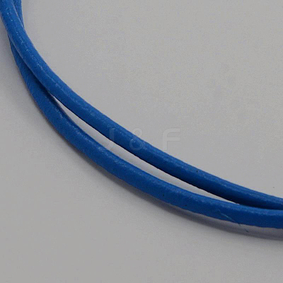Leather Cord Necklace Making MAK-F002-05-1