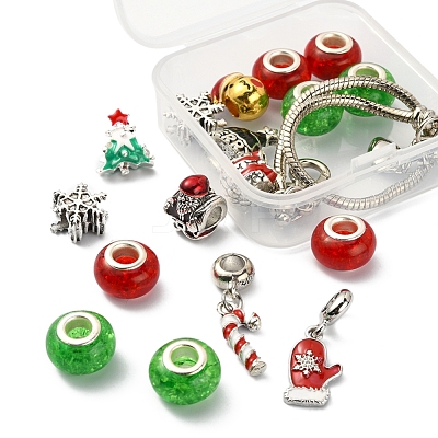 DIY European Bracelet Making Kit DIY-YW0005-87-1