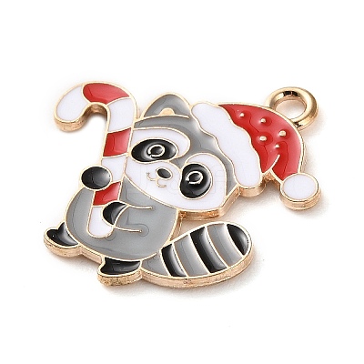 Alloy Enamel Pendants ENAM-B030-02G-12-1