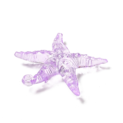 Transparent Acrylic Pendants TACR-P003-05-1