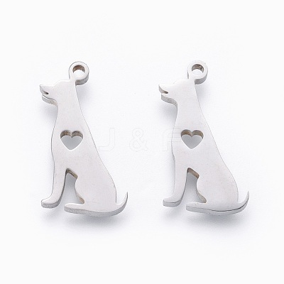 Non-Tarnish 201 Stainless Steel Pendants X-STAS-F231-061P-1