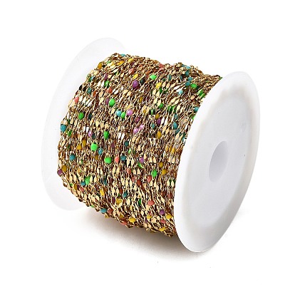 304 Stainless Steel Dapped Chains CHS-H036-01G-02-1