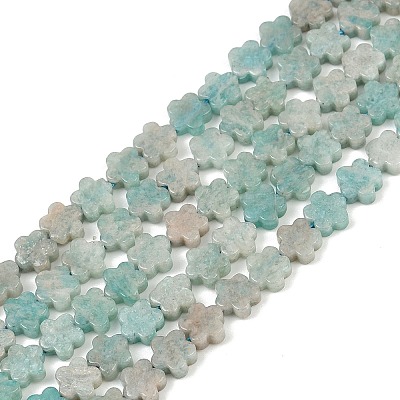 Natural Amazonite Beads Strands G-B138-C10-01-1