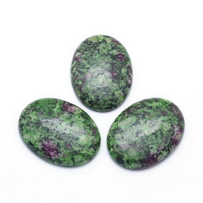 Natural Ruby in Zoisite Cabochons G-P393-I22-1
