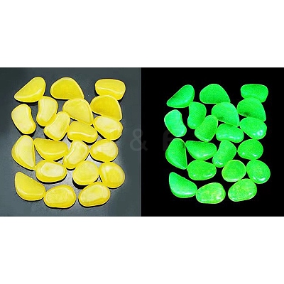 Plastic Imitation Luminous Stone Display Decoration PW-WG21176-04-1