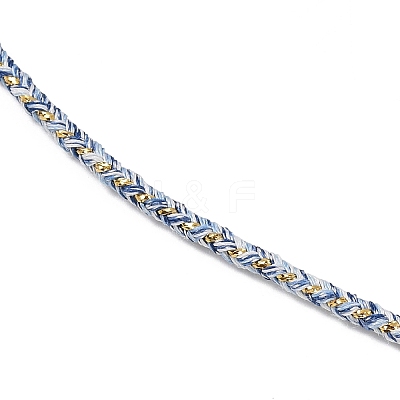 2.5MM Round Nylon Cotton Cord Necklace Making NJEW-C106-01G-11-1