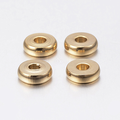 Ion Plating(IP) 304 Stainless Steel Spacer Beads STAS-F135-05G-1