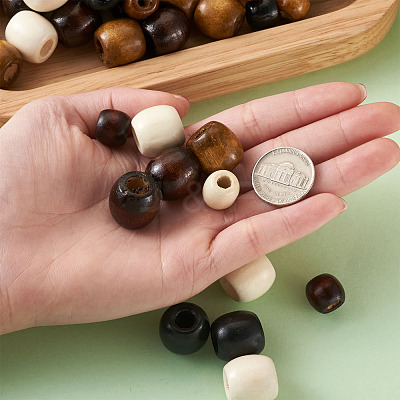 Dyed Natural Wood Beads WOOD-CW0001-01-LF-1