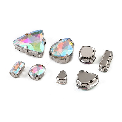 Glass Rhinestone Sew on Rhinestone RB-CBA33FD-01P-03-1