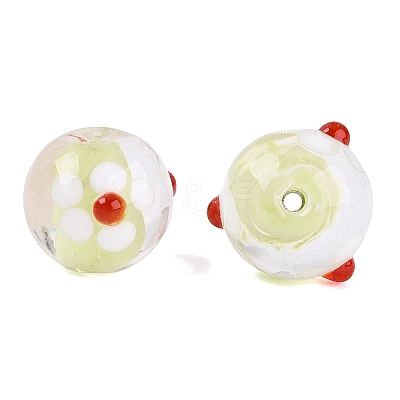 Handmade Bumpy Lampwork Beads LAMP-N042-21A-03-1