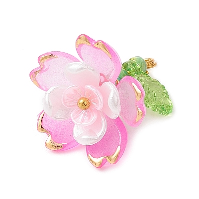 Transparent Acrylic Pendants PALLOY-MZ00822-01-1