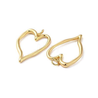 Rack Plating Brass Pendants KK-O142-24G-1