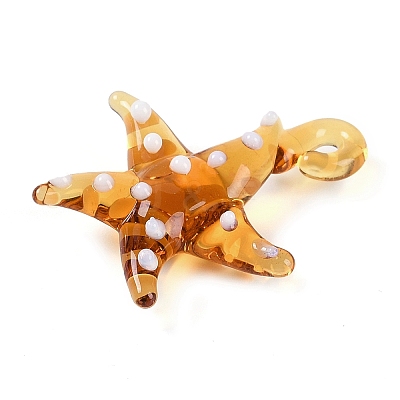 Handmade Lampwork Pendants LAMP-C015-02-1