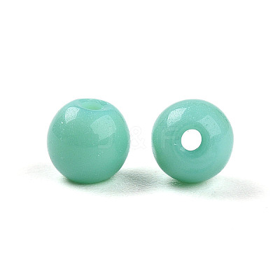 Opaque Solid Color Glass Beads X1-GLAA-N007-4mm-A04-1