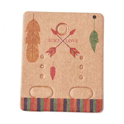 Paper Jewelry Display Cards CDIS-G002-07B-06-1