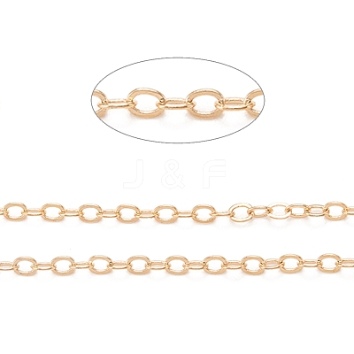 Brass Cable Chains CHC-S003-13G-1