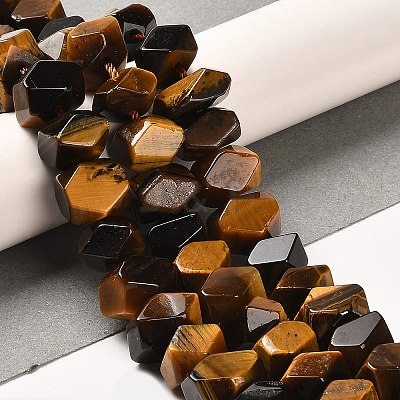 Natural Tiger Eye Beads Strands G-N327-05-16-1