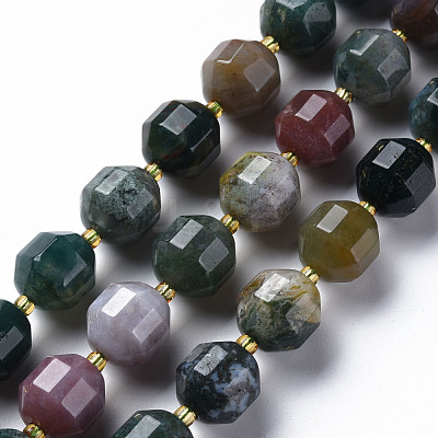 Natural Indian Agate Beads Strands G-T131-124-1