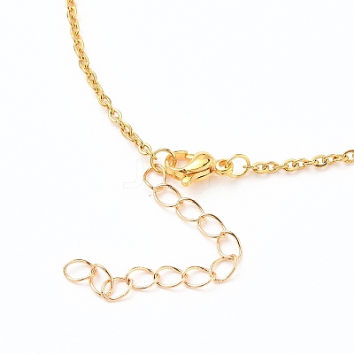304 Stainless Steel Cable Chain Bracelet Making X-AJEW-JB00782-02-1