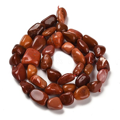 Natural Red Agate Beads Strands G-P497-01E-44-1