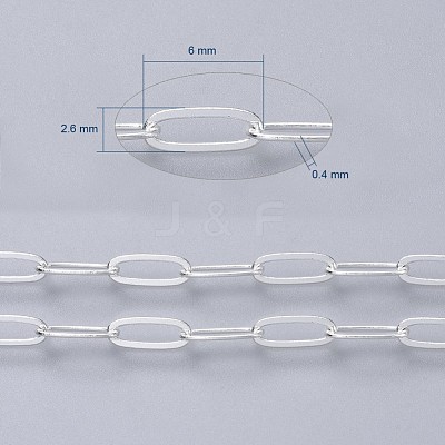 Brass Paperclip Chains CHC-S008-001C-S-1