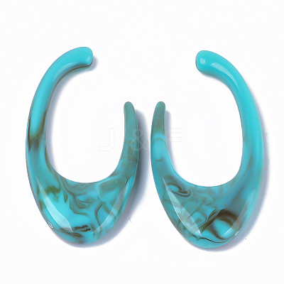 Acrylic Beads OACR-T008-03B-1
