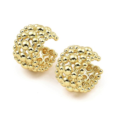 Rack Plating Brass Cuff Earring KK-B077-35G-1