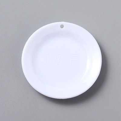 Mini ABS Plastic Dish DJEW-WH0015-56D-1