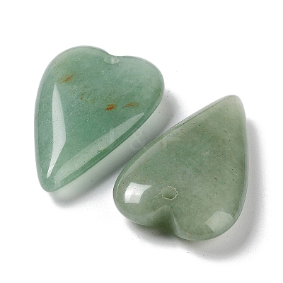 Natural Green Aventurine Pendants G-D087-02F-1