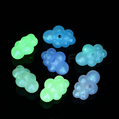 Transparent Acrylic Beads OACR-Z013-02B-1