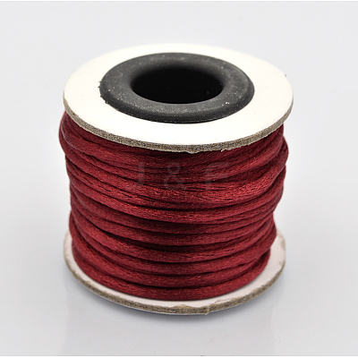 Nylon Satin Rattail Cords NWIR-O001-A-06-1