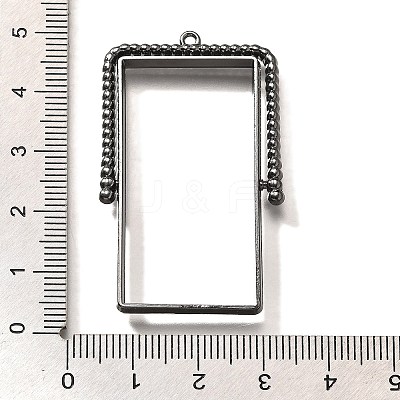 Alloy Open Back Bezel Pendants PALLOY-I223-07B-1