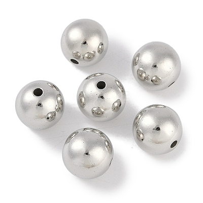 CCB Plastic Round Beads ALUM-U001-08C-08-1