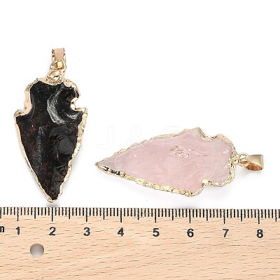 Natural Gemstone Pendants G-Q490-A-M-1