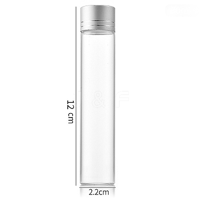 Clear Glass Bottles Bead Containers CON-WH0085-77I-01-1