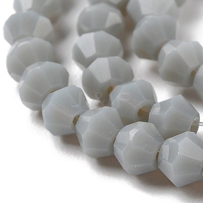 Opaque Solid Color Imitation Jade Glass Beads Strands LS-GLAA-F029-P4mm-14-1
