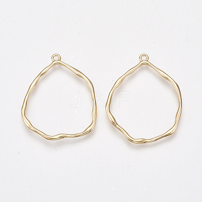 Brass Pendants X-KK-T038-525G-1