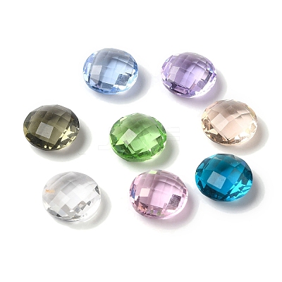 Glass Rhinestone Cabochons RGLA-G023-22-1
