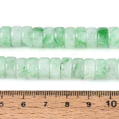 Dyed Natural White Jade Beads Strands G-T143-17D-1