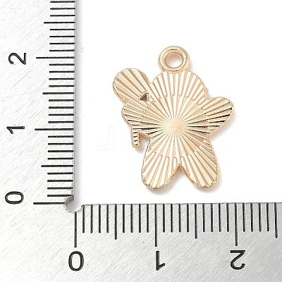Christmas Alloy Enamel Pendants ENAM-K074-01G-08-1